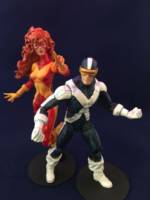 X-factor Scott and Jean (Marvel Legends) Custom Action Figure