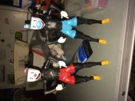 CupHead and Mugman (Samuri Pizza Cats) Custom Action Figure