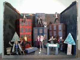 Downtown Gotham (Suicide Squad) Custom Diorama / Playset
