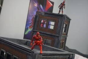 1/12 Rooftop Diorama (Marvel Legends) Custom Diorama / Playset