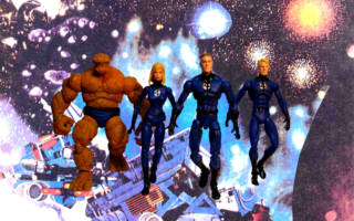 Fantastic Four team (Marvel Universe) Custom Action Figure