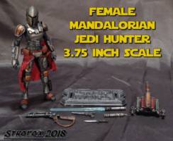 Mandalorian Jedi Hunter (Star Wars) Custom Action Figure
