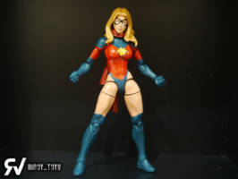 Moonstone (Dark Avengers ) and Ms. Marvel (Marvel Legends) Custom Action Figure