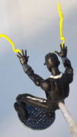 Static (Milestone) (Marvel Legends) Custom Action Figure