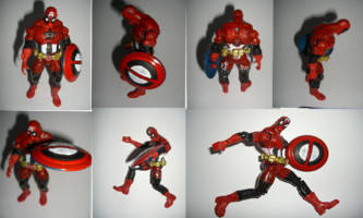 Captain Dead-pool (Amalgam) Custom Action Figure
