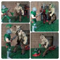 Classic DOOM 2 Hell Knight (Doom) Custom Action Figure