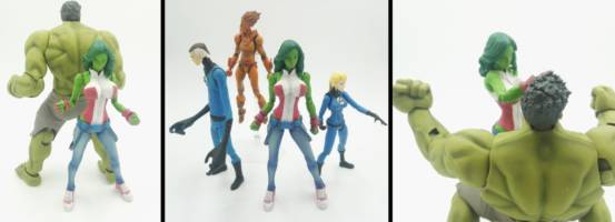 She Hulk Variable Action Figure (Marvel) Custom Action Figure