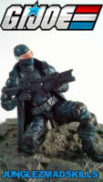 snake eyes concept color (Marvel Legends) Custom Action Figure