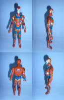 Super Saiyan Iron Man (Amalgam) Custom Action Figure