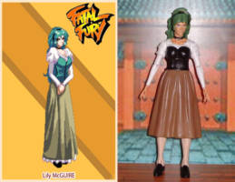 Lily McGuire (Anime) Custom Action Figure