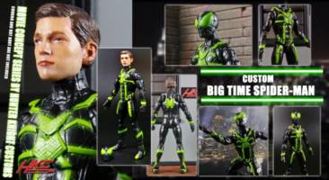 Marvel Legends Big Time Spider-Man (Homecoming movie concept series) (Spider-Man - Movie) Custom Action Figure
