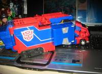 Animated Optimus Trailer (Transformers - Animated) Custom Action Figure