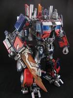 Movie-Accurate Optimus Prime (Transformers - Movie) Custom Action Figure