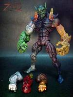 Monster Skrull (Marvel) Custom Action Figure