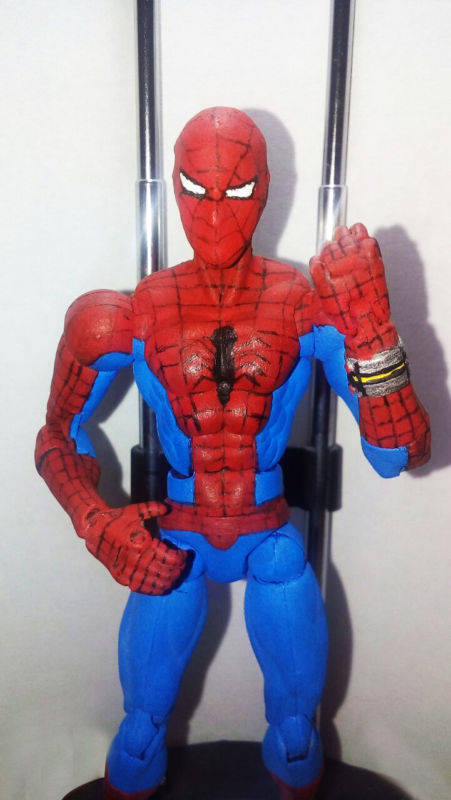 Japanese Spider Man Supaidaman Marvel Legends Custom Action Figure