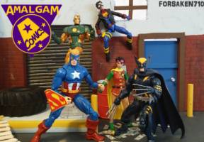 Dark Claw And Sparrow (Amalgam) Custom Action Figure