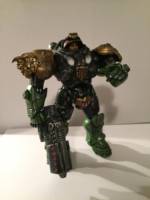 Mega City One, riot armoured judge. (Starcraft) Custom Action Figure