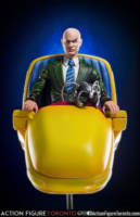 Professor X with 3D Printed Hover Chair (Marvel Legends) Custom Action Figure