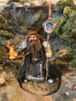 Yasumlir Shattershield ; Court wizard (Dungeons and Dragons) Custom Action Figure