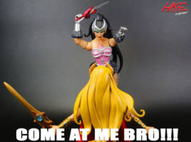 Vintage Catra from She-Ra (Classics toy style) (Masters of the Universe) Custom Action Figure
