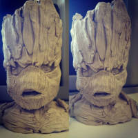 Groot Planter (Guardians of the Galaxy) Custom Statue / Bust
