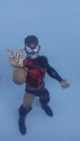Wrestle Kingdom 8 Prince Devitt (Wrestling) Custom Action Figure