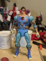 Linx-o (Thundercats) Custom Action Figure [Adding some sculpting]
