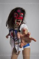 Zombie Janey Britannico (Lucha Brittania) (Wrestling) Custom Action Figure