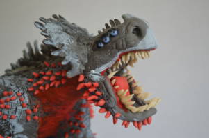 Giant Red Death Sculpture (Misc) Custom Statue / Bust