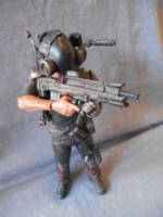 Dystopian Cyberpunk figure. (Cyborgs) Custom Action Figure