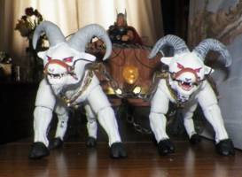 Toothgnasher and Toothgrinder, Thor's goats (Marvel Legends) Custom Action Figure