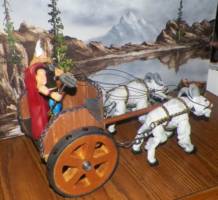 Toothgnasher and Toothgrinder, Thor's goats (Marvel Legends) Custom Action Figure