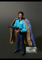 3.75" Extra Articulated ESB Lando & Cape Fix (Star Wars) Custom Action Figure
