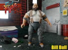 Bill Bull Final Fight (Final Fight) Custom Action Figure
