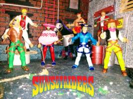 Steve, Billy, Bob, Cormano SunsetRiders (Sunset Riders) Custom Action Figure