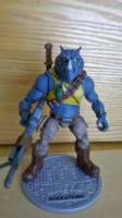 Rocksteady ('80s Toon) (Teenage Mutant Ninja Turtles) Custom Action Figure