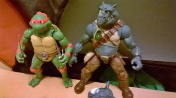 Rocksteady ('80s Toon) (Teenage Mutant Ninja Turtles) Custom Action Figure [Uhrrr,TOITLES!]