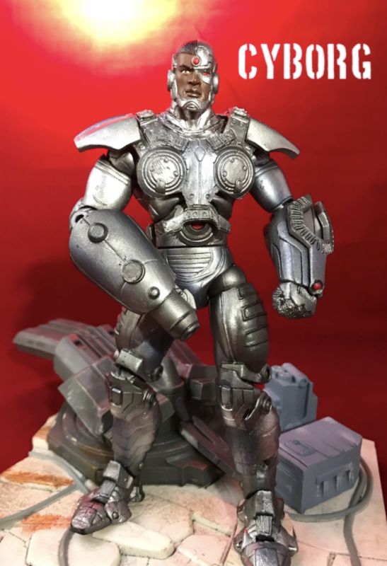 custom cyborg figure