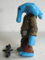 Stax Rayblast - Ortolan Bounty Hunter (Star Wars) Custom Action Figure [Left View]