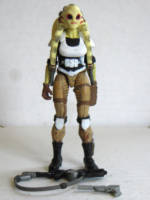 Dori Olocto - Nautolan Bounty Hunter (Star Wars) Custom Action Figure [Front View]