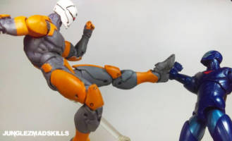 ninja cyborg '' gray fox '' mgs2 (Marvel Legends) Custom Action Figure