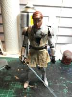 Star Wars the Clone Wars Obi-Wan Kenobi (Star Wars Clone Wars) Custom Action Figure