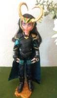 Monster High Loki (Marvel) Custom Action Figure