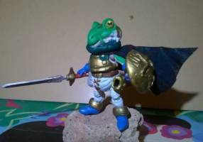Frog / Glenn (Chrono Trigger) Custom Action Figure
