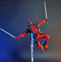 Deadpool (Bowen style) (One:12 Collective) Custom Action Figure