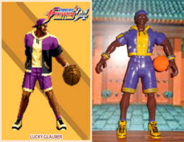 Lucky Glauber (King of Fighters) Custom Action Figure
