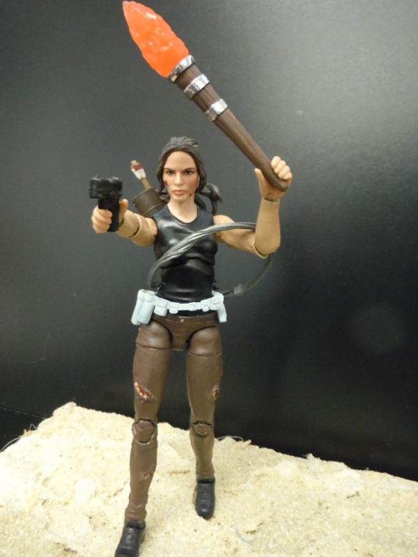 lara croft custom figure