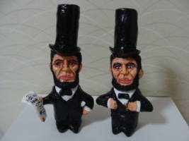 Abraham Lincoln Salt and Pepper Shaker Figurines,no.2 (My Heroes) Custom Other