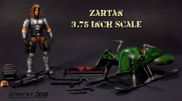 Zartan with Swamp Skier (G.I. Joe) Custom Action Figure
