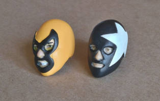 Assassin and Super Destroyer Heads (Wrestling) Custom Other